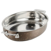 Bon Chef 60002COFFEE HotStone Cucina Au Gratin 2-1/2 Qt. 12" X 9 -1/8" X 2-1/4" H