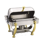 Alegacy Foodservice Products AL530A Savoir™ Chafing Dish 1/2 Size 17" X 15-1/8" X 15-5/8"
