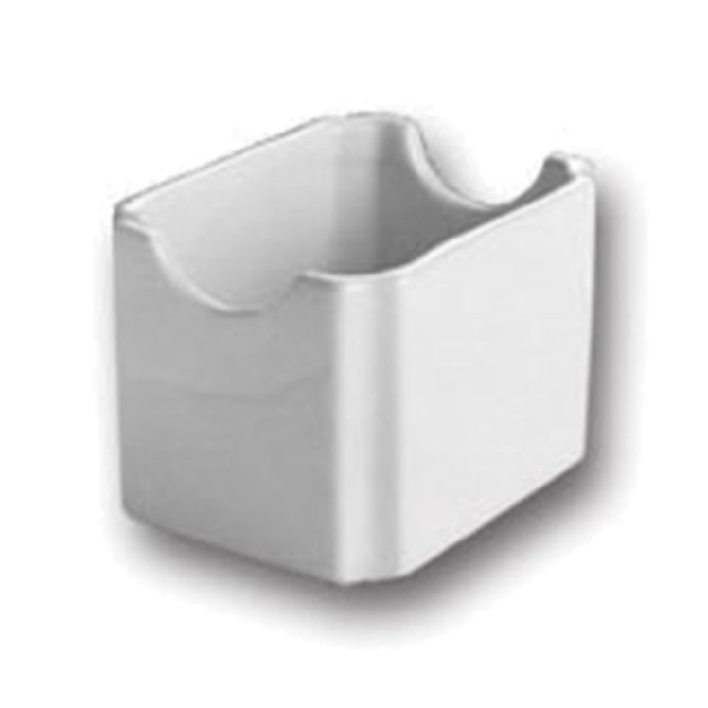 Steelite HL7160ABWA Sugar Packet Holder 3-3/8"L X 2-5/8"W X 2-1/2"H Hall China
