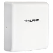 Alpine Industries ALP405-10-WHI Willow Hand Dryer Surface Mounted Automatic