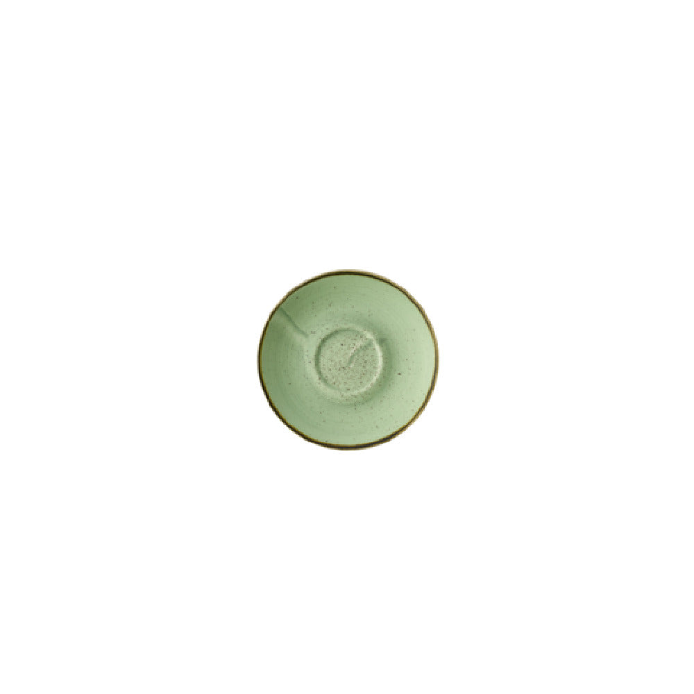 Churchill China SSASCSS 1 - Stonecast Sage Green Cafe Cappuccino Saucer, 6.25", Ceramic