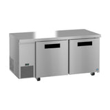 Hoshizaki ULR67B - Steelheart Series Undercounter Refrigerator, Reach-in, Two-section
