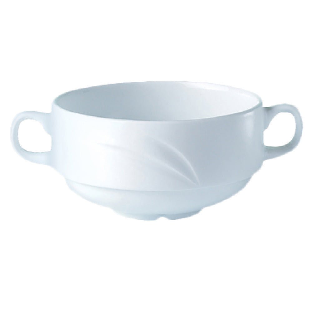 Steelite 9300C511 Handled Soup Cup 10.0 Oz 6.0" X 4.25" X 2.25"