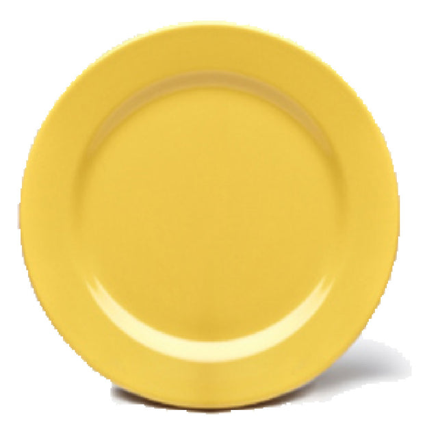 Elite Global Solutions D612PL-Y Plate 6-1/2" Dia. X 1/2"H Round