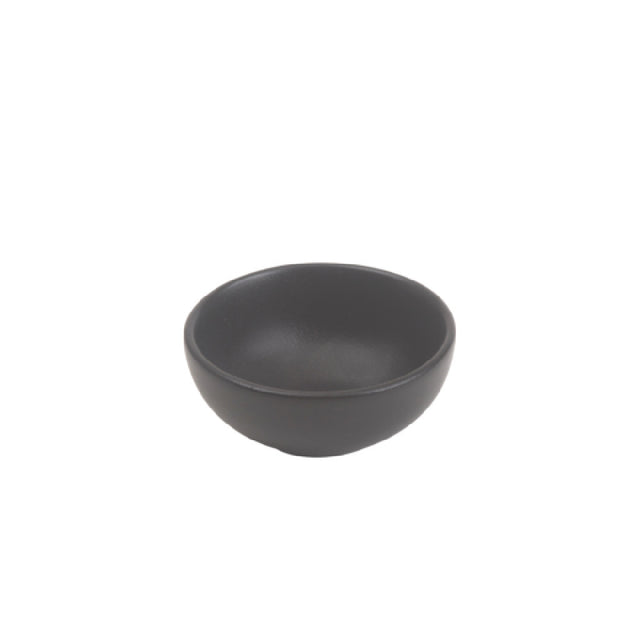 Cameo China 910-7105980 Onyx Butter Dish 3 Oz. (90 Ml) 2-3/4" Dia. X 1-1/8"H (7 Cm X 2.8 Cm)