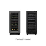 Koolmore KM-CW28DZ-BPR KoolMore Dual Zone Wine Cooler 14.80"W X 22.60"D X 34"H