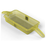 Merco 130152480 1/3 Size 2.5" Tall Double Handle FlexTray RFID Plastic Tray For Merco Holding Cabinets With Tray Tracking Technology
