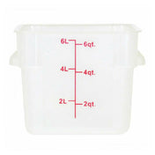 Omcan 80203 (80203) Food Storage Container 6 Quart Square