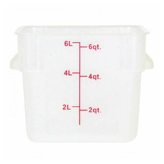 Omcan 80203 (80203) Food Storage Container 6 Quart Square