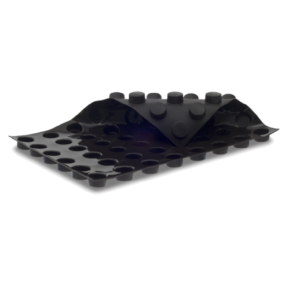 JB Prince M372 D - Demarle Flexipan® Mold, 23"L X 15"W, (48) Small Cylinder