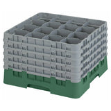 Cambro 16S1058119 Camrack® Glass Rack With (5) Soft Gray Extenders Full Size