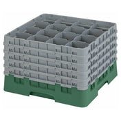Cambro 16S1058119 Camrack® Glass Rack With (5) Soft Gray Extenders Full Size