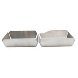 TableCraft Products 20003 - Better Burger Collection™ Burger Box, 11-5/8" X 6-1/4" X 1-1/2" (4-7/8" X 4-7/8" Each Compartment)