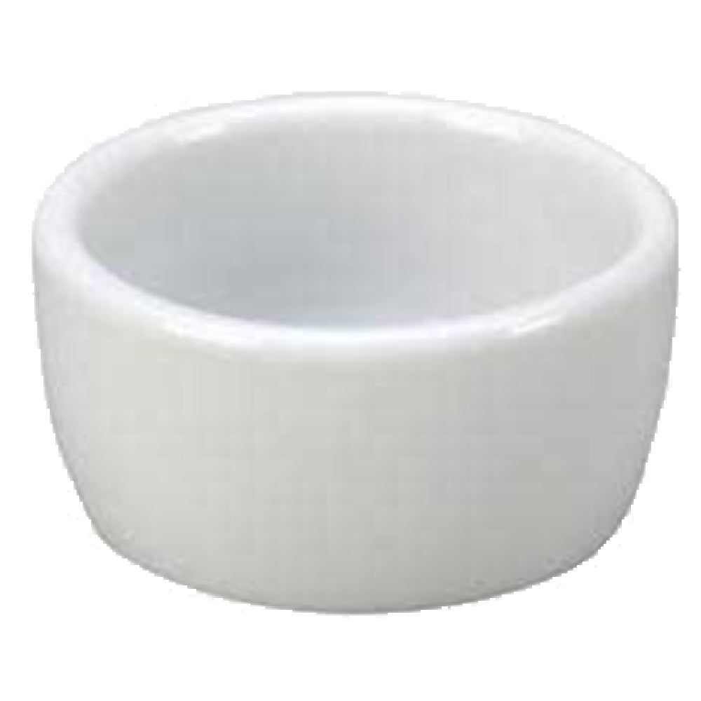 Vertex China RMK-22-P Ramekin 2 Oz. 2-1/2" Dia. X 1-1/3"H