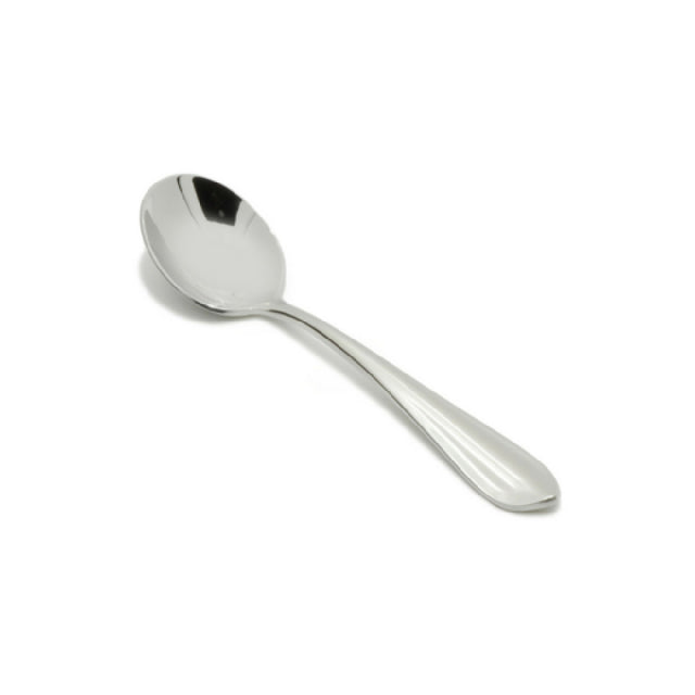 Fortessa 1.5.109.00.003 Forge Bouillon Spoon 6.8" (17.2cm) Dishwasher Safe