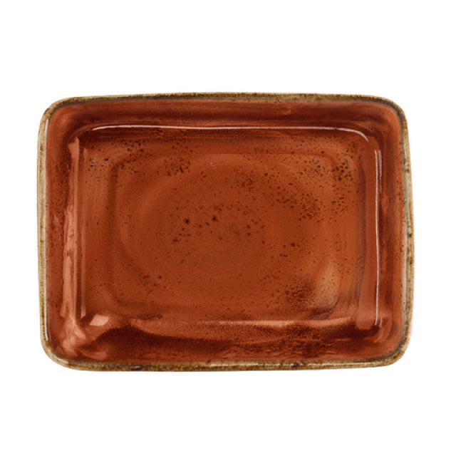 Steelite 11330366 Rectangle Tray 17.5 Oz 6.5" X 4.75" X 1.625"
