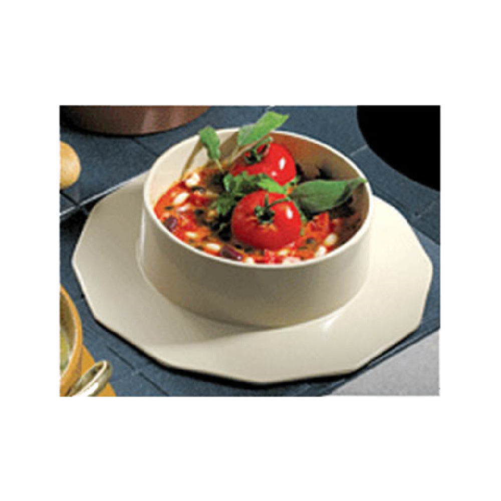 Bon Chef 91419097BLKSPKL Soup Bowl Crock 5 Qt. 12 Oz. With Collar