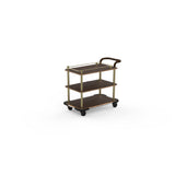 Steelite MGCRNX08WBXX Mogogo Buffet Solutions Roll'n Service Cart 41-1/2" X 21" X 36"H