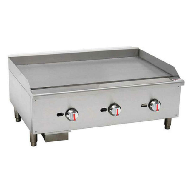 Sapphire Manufacturing SE-CG36 NG/LP Sapphire Griddle 36"W X 26"D X 15"H Countertop