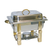 Thunder Group SLRCF0834GH Chafer 4 Quart Half-sized