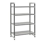 Cambro ESU244872S4580 Camshelving® Elements Stationary Starter Unit 24"W X 48"L X 72"H