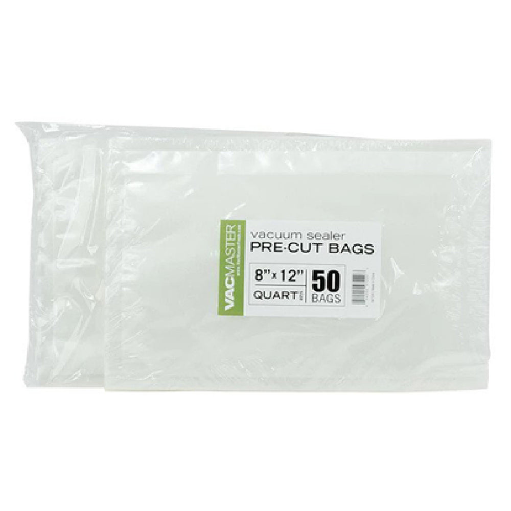 Alfa 947220 VacMaster® Vacuum Sealer Pre-Cut Bags Quart Size 8" X 12"