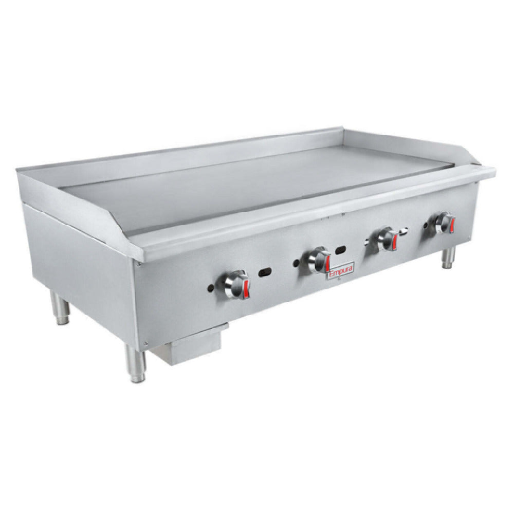 Empura EGG-48S - Standard Duty Gas Griddle, Natural Gas, 47-3/8"W X 24-7/8"D X 15-3/8"H