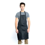 Empura 167BAADJPIN - Bib Apron, 32" X 28", (2) Front Pockets