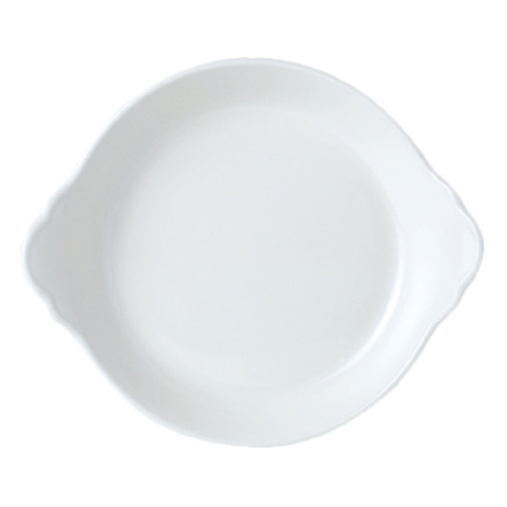 Steelite 11010316 Round Earred Dish 19.0 Oz 7.5" X 6.0" X 1.88"