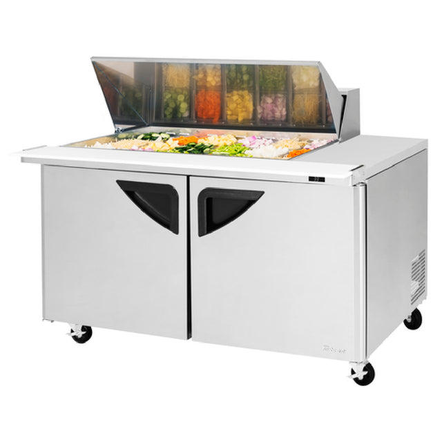 Turbo Air TST-60SD-18M-N(-LW) Super Deluxe Sandwich/Salad Mega Top Unit + Undercounter Specify Side Of Work Station
