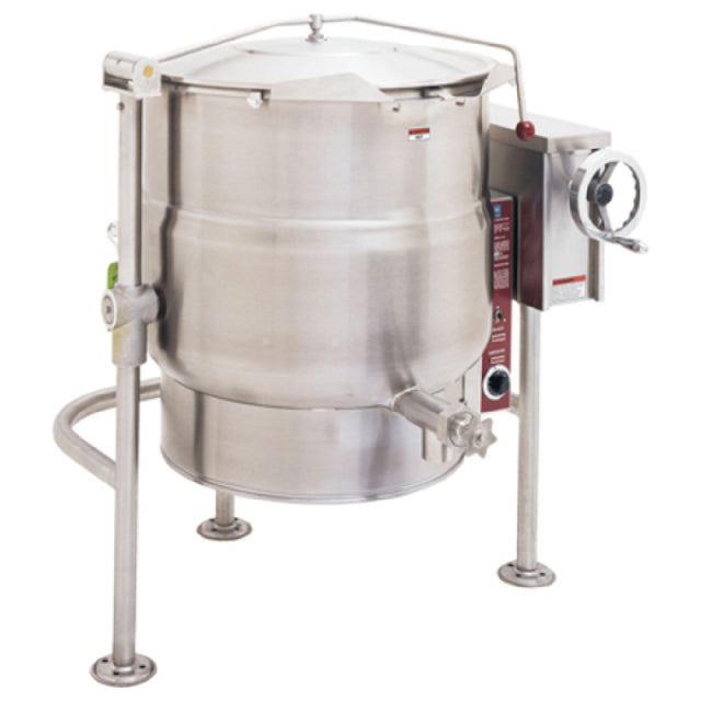 Crown Steam ELT-40-QS Tilting Kettle Electric 40 Gallon Capacity