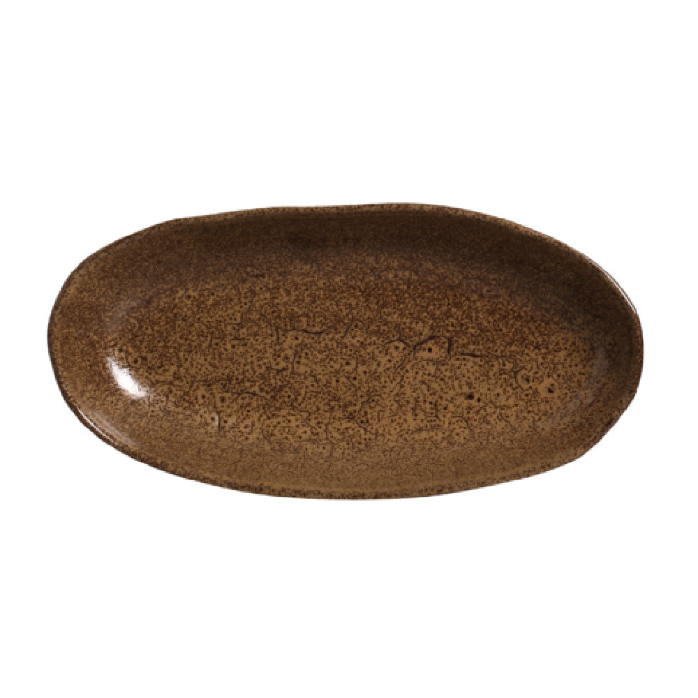 Porto Brasil 14414105801 Deep Organic Platter Oval 12.6" X 6.3"