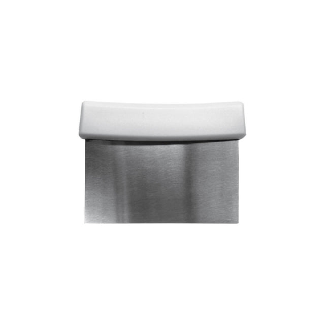 CAC China SCPS-6W Dough Scraper 6"x3-1/8" Stainless Steel Blade