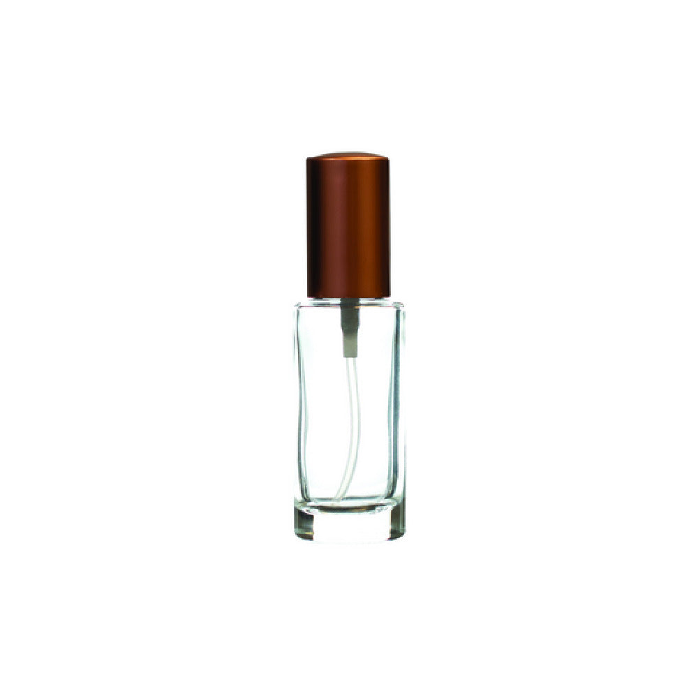 Hospitality Brands HGBCY25C-001 - Legend Glassware - Jinx Round Bottle, 1 Oz., 1.25" Dia. X 4.25"H