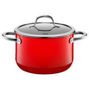 BauscherHepp 21.0229.7062 High Casserole 3.91 Qt. (125.12 Oz.) 7-7/8" Dia. X 5"H