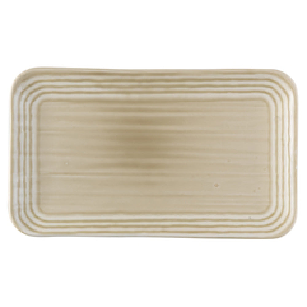 Arc Cardinal FN491 Dudson Harvest Norse Linen Rectangle Tray (L:10.63'' X W:6.25'')