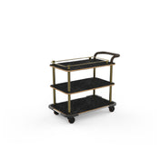 Steelite MGCRNX08MBXX Service Cart 42-1/2"L X 24"W X 36-1/2"H Mixed Materials