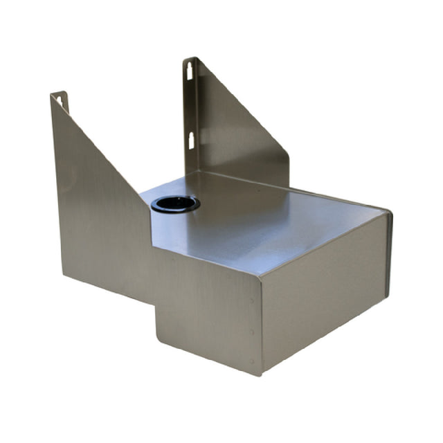 Advance Tabco A-24 Blender Shelf 9"W X 10-1/2"D X 9-1/4"H With GFI Duplex Outlet Located Underside Of Shelf