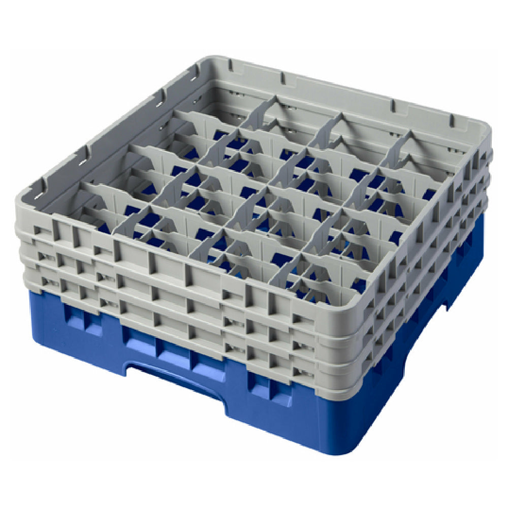 Cambro 16S638168 Camrack® Glass Rack With (3) Soft Gray Extenders Full Size