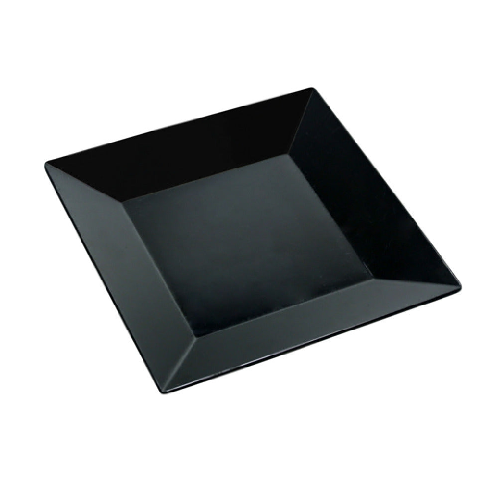 Yanco RM-112BK Rome Plate 12"L X 12"W Square