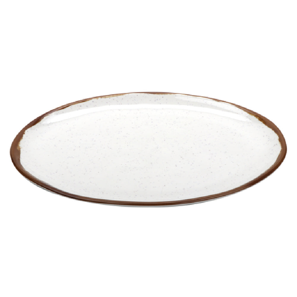 GET Enterprises CS-1511-RM Rustic Mill™ Platter 15" X 11" Oval