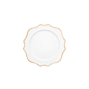 Fortessa RRP.TRIESTEG.15 China Trieste Gold Dinner Plate 10.75" (27.5cm) Dishwasher Safe