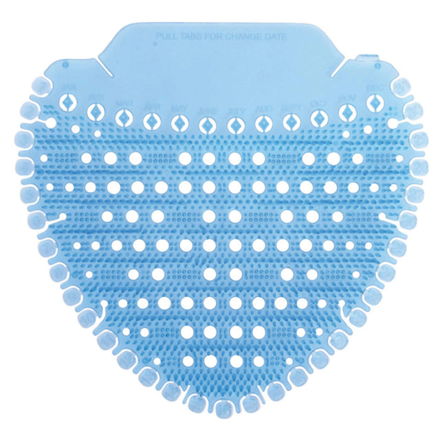 Hubert 64987 - Deodorizing Urinal Screen, Anti-splash Spikes, Lasts Up To 30 Days