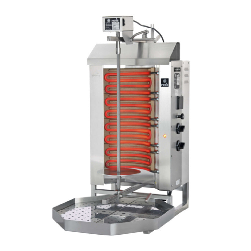 Omcan 49063 (E2-S) Trento Potis Doner Kebab Machine/Vertical Broiler Electric