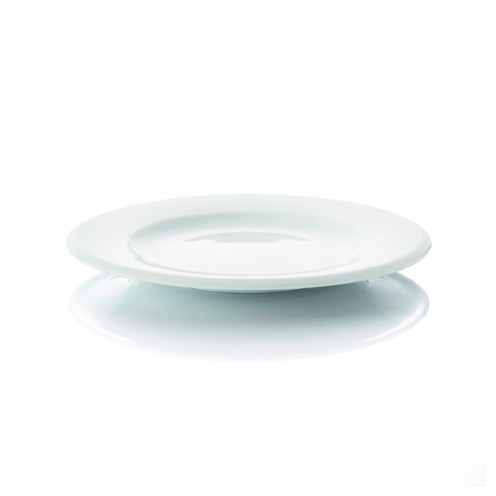 BauscherHepp 52.1001.0124 Flat Plate 9.5" Dia. Porcelain
