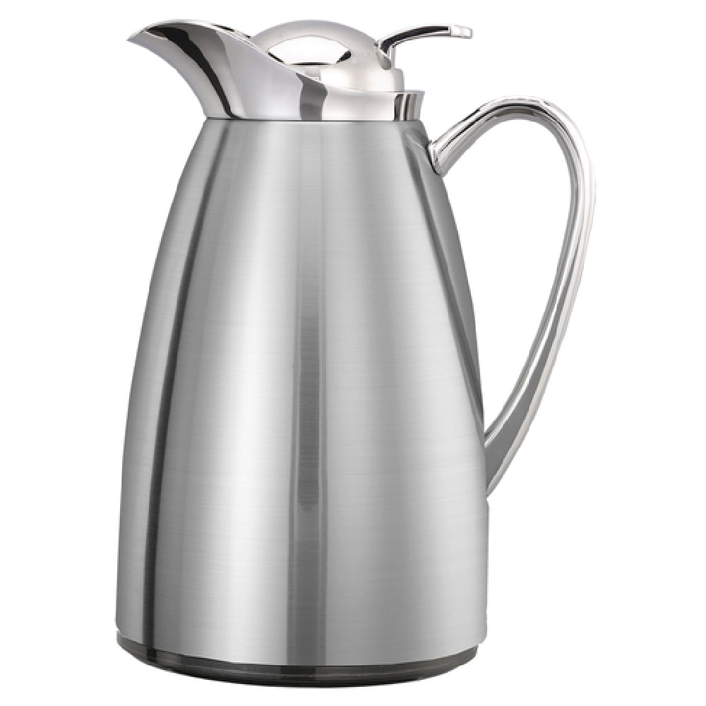 Service Ideas CJZS6BS Classy™ Vacuum Carafe 0.6 Liter (20 Oz.) 5" X 6-1/2" X 8-3/4"