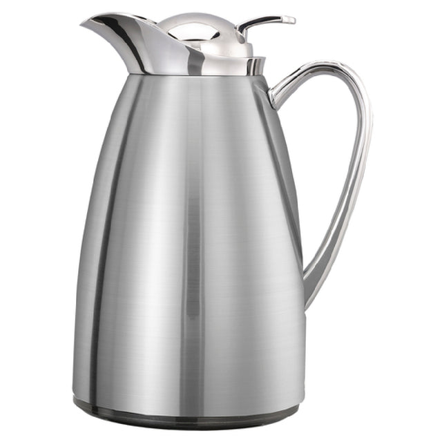 Service Ideas CJZS6BS Classy™ Vacuum Carafe 0.6 Liter (20 Oz.) 5" X 6-1/2" X 8-3/4"