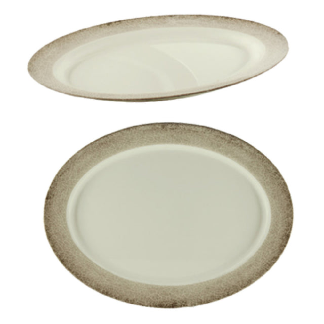 Thunder Group SD2121J Platter 21" X 15" Oval