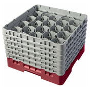Cambro 20S1114416 Camrack® Glass Rack With (6) Soft Gray Extenders Full Size