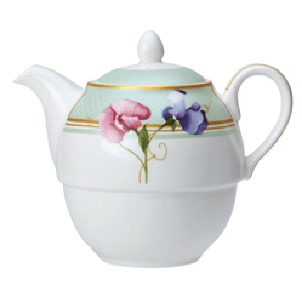 Steelite 82106AND0411B Tea For One Teapot 16.0 Oz 4.875" X 4.0" X 2.375"